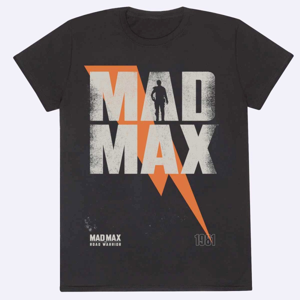 Mad Max - Mad Max Herren T-Shirt - Schwarz